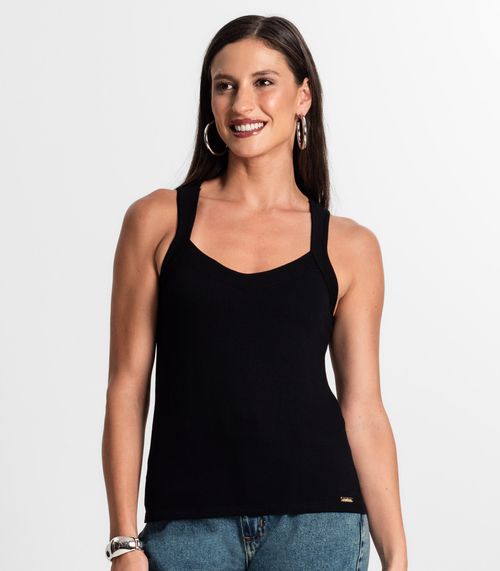Regata Feminina Rovitex Preto