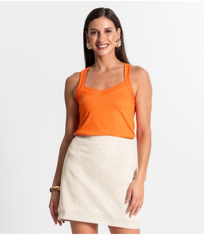 Regata Feminina Rovitex Laranja