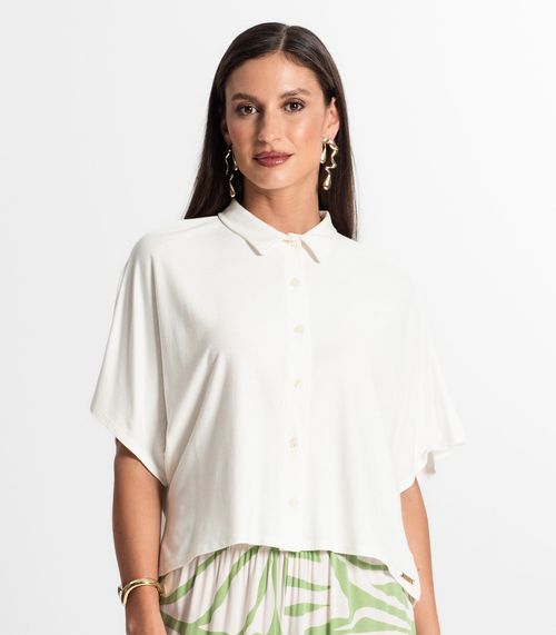 Camisa Feminina Rovitex Bege