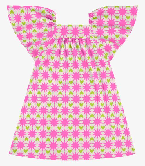Vestido Infantil Rovi Kids Rosa