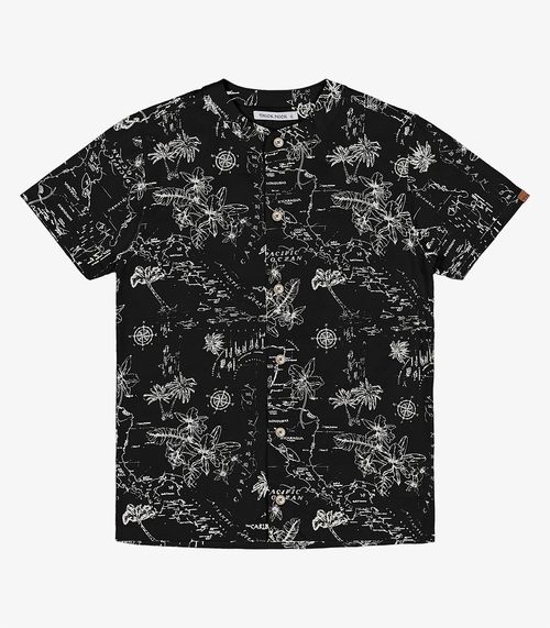 Camisa Infantil Estampada Trick Nick Preto