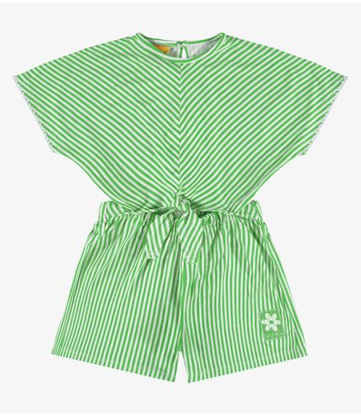 Macaquinho Infantil Com Amarração Rovi Kids Verde