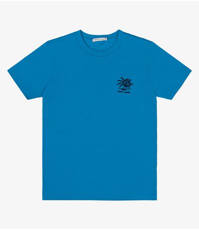Camiseta Infantil Menino Trick Nick Azul