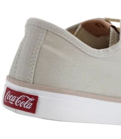 Tênis Casual Feminino Stream Canvas Tecido Coca Cola