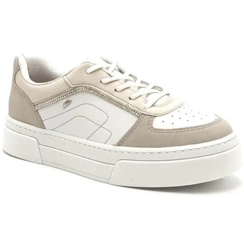 Tênis Casual Off White Strass Dakota Feminino