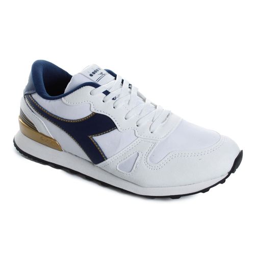 Tênis Esportivo Diadora Navigli Branco Unissex