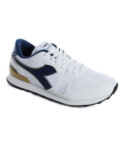 Tênis Esportivo Diadora Navigli Branco Unissex