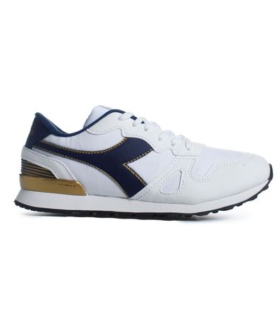 Tênis Esportivo Diadora Navigli Branco Unissex