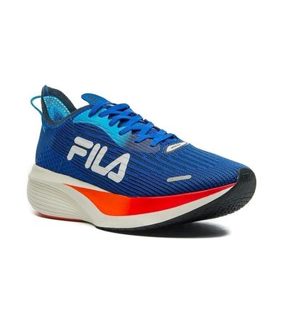 Tênis Esportivo Masculino Racer Carbon 2 Fila Azul