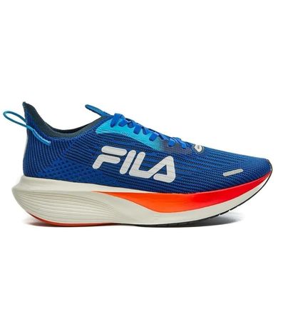 Tênis Esportivo Masculino Racer Carbon 2 Fila Azul