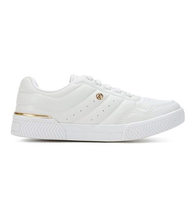 Tênis Feminino Casual Metal Kolosh Dourado