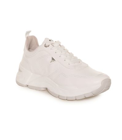 Tênis Feminino Casual Robusto Via Marte Branco
