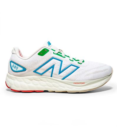 Tênis Feminino Fresh Foam 680 V8 New Balance Branco