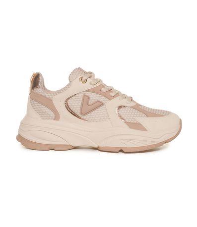 Tênis Feminino Robusto Via Marte Branco Nude
