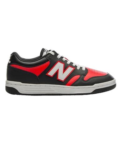 Tênis Masculino 480 Low New Balance Preto Vermelho