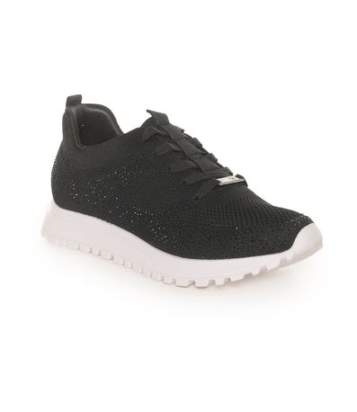 Tênis Preto Vizzano Knit Miami Feminino