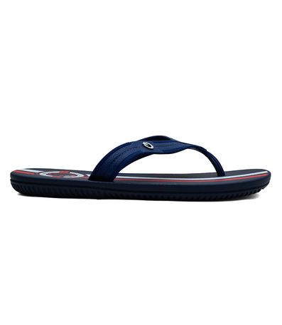 Chinelo Dedo Grendene Kids Azul e Vermelho Infantil