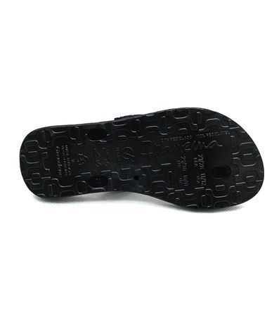 Chinelo Dedo Ipanema  Preto e Lilás Menina Infantil