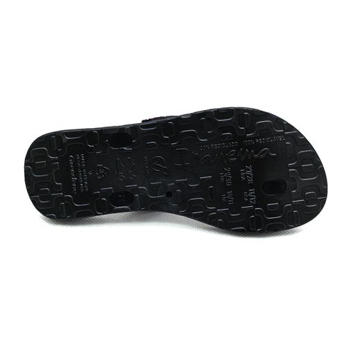 Chinelo Dedo Ipanema  Preto e Lilás Menina Infantil