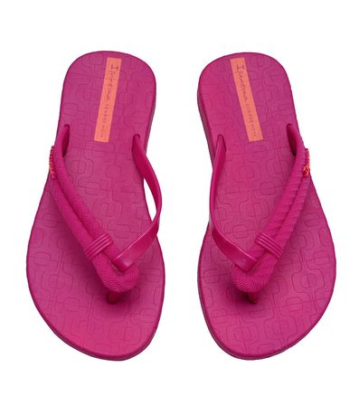 Chinelo Dedo Ipanema Kids Rosa e Laranja Infantil