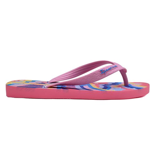 Chinelo Dedo Ipanema Rosa e Azul Menina Juvenil