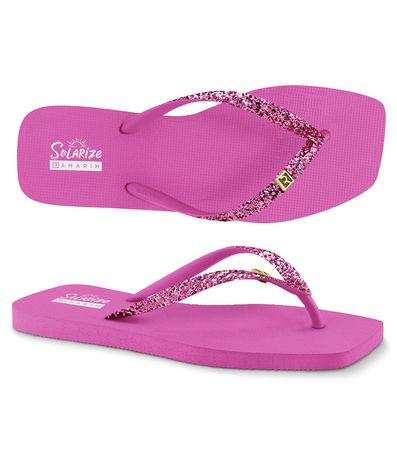 Chinelo Dedo Ramarim Rosa Feminino