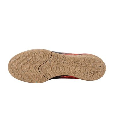 Chuteira Indoor Penalty Tornado Y-1 Preta e Vermelha Masculino