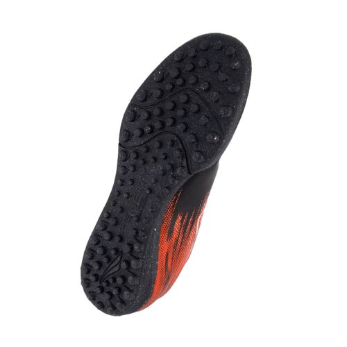 Chuteira Society Penalty Tornado Y-1 Preta e Vermelha Masculina