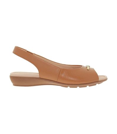 Sandália Anabella Modare Camel Feminino