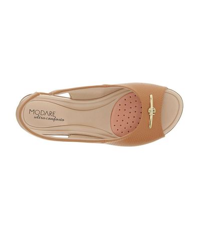 Sandália Anabella Modare Camel Feminino