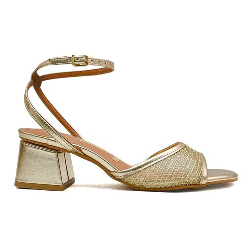 Sandália Festa Vizzano Dourado Feminina