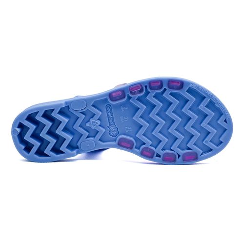 Sandália Flats Grendene Kids Azul e Rosa Infantil