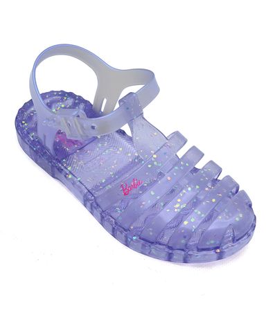 Sandália Flats Grendene Kids Azul Perolado Infantil