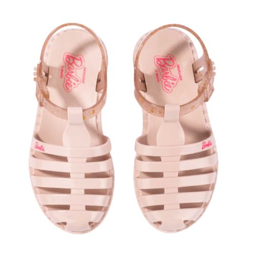 Sandália Flats Grendene Kids Rosa Barbie Menina Infantil