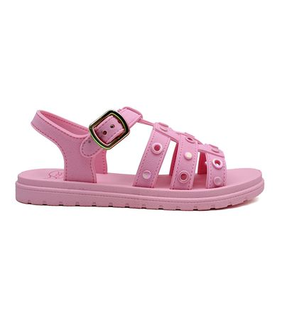 Sandália Flats Grendene Kids Rosa Infantil