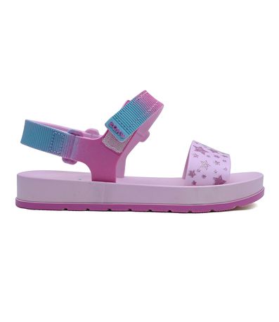 Sandália Flats Grendene Kids Rosa Quartzo Infantil