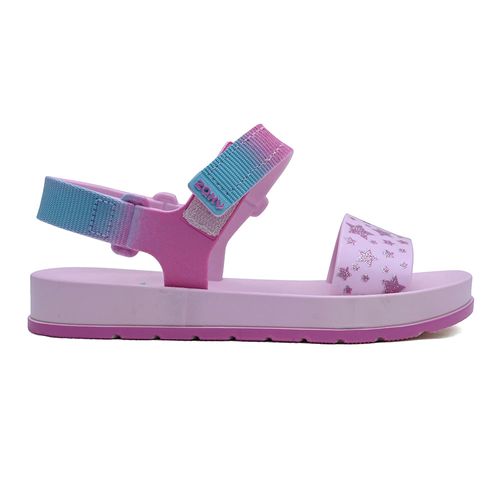 Sandália Flats Grendene Kids Rosa Quartzo Infantil