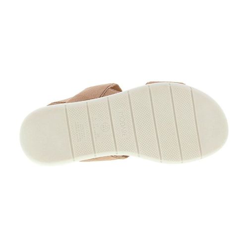 Sandália Plataforma Modare Nude e Creme Feminina