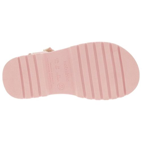 Sandália Rasteira Molekinha Rosa Menina