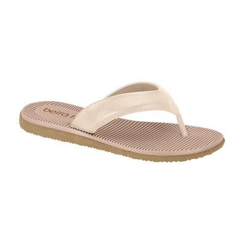 Tamanco Rasteira Creme Feminino