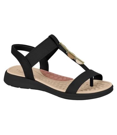 Tamanco Rasteira Modare Preto Feminino
