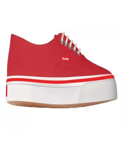 Tênis Casual Sola Caixa Redley Vermelho Masculino