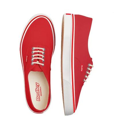 Tênis Casual Sola Caixa Redley Vermelho Masculino