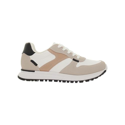 Tênis Casual Vizzano Off White e Bege Feminino