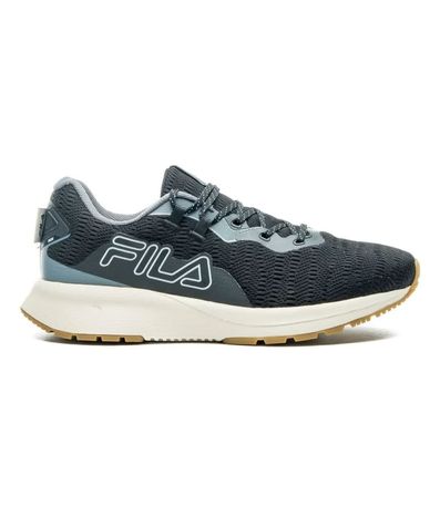 Tênis Esportivo Corrida Fila Ride Grafite e Preto Masculino