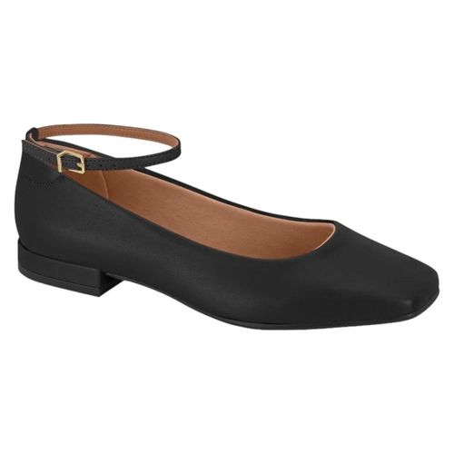 Sapatilha Bico Quadrado Fivela Vizzano Feminina
