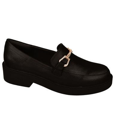 Sapato Feminino Mocassim Fivela Bebece
