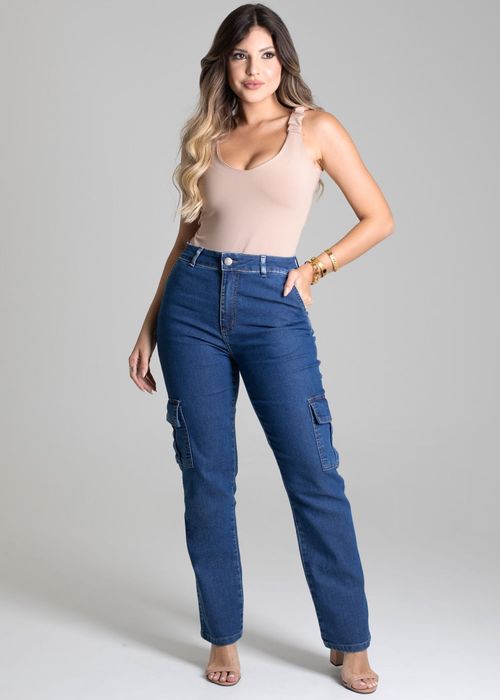 Calça Jeans Sawary Reta - 277924
