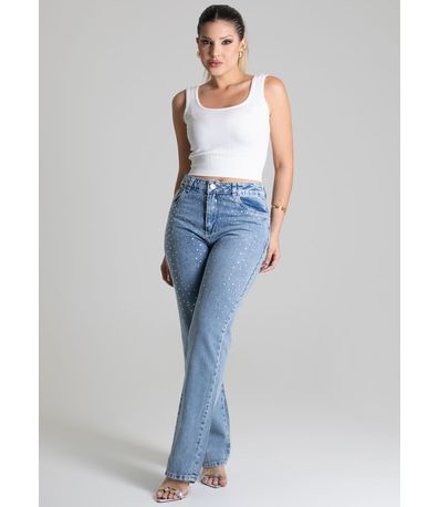 Calça Jeans Sawary Reta - 278785