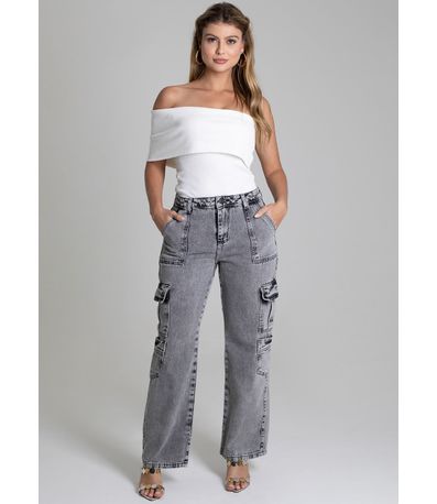 Calça Jeans Sawary Reta - 278974